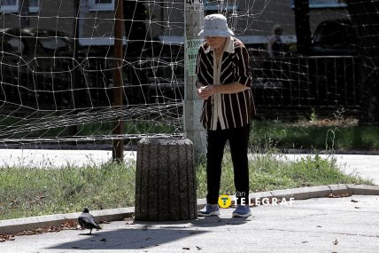 Мешканка Краматорська. Фото Ян Доброносов "Телеграф"