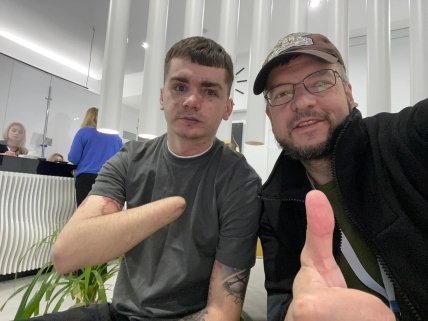 В'ячеслав і один з його підопічних