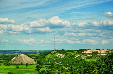 Гора Карачун в Донецкой области