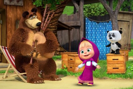 "Маша та Ведмідь" небезпечний для дітей