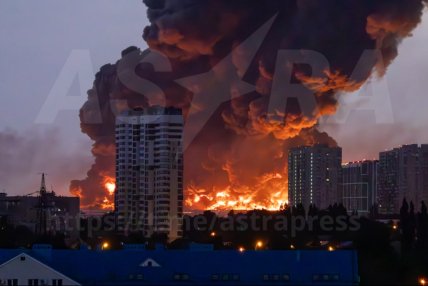 Вайлдберріз у Краснодарі горить після атаки 22.07.2026