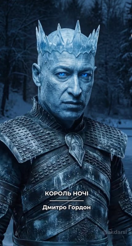 Дмитро Гордон міг би зіграти Короля Ночі