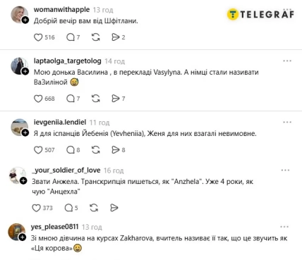 Українці діляться історіями про те, як їхні імена вимовляють за кордоном