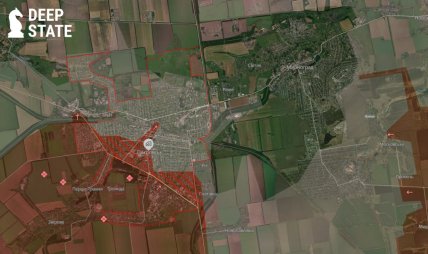 Покровськ на карті бойових дій сьогодні 21.11.2025