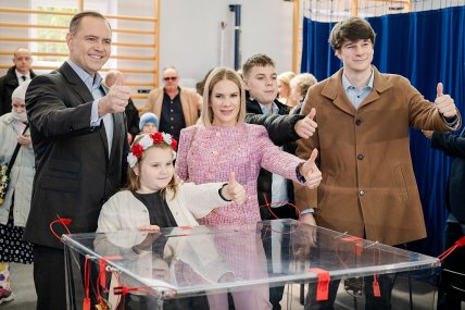 Кароль і Марта Навроцькі діти