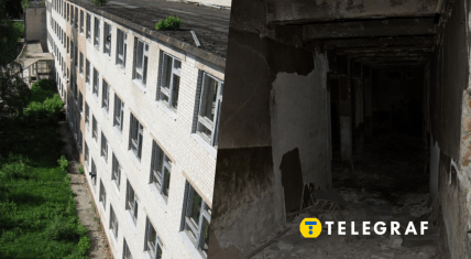 Заброшенное авиационное училище Грицевца на Рогане