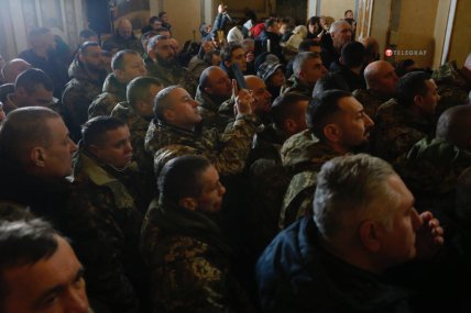 Рождественское богослужение ПЦУ в Лавре 2023