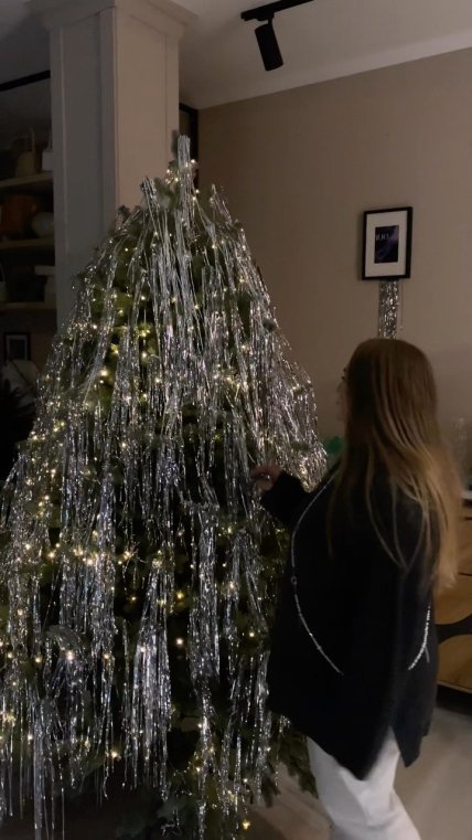 мішура на ялинці