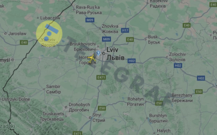 Літак долетів майже до Львова