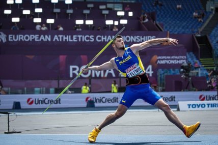 Фото легкоатлет и метатель копья Артур Фельфнер