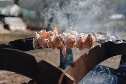 шышлык на мангале фото
