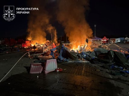 Росія атакувала ринок Столичний