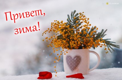 З першим днем зими, вітання, листівки, картинки