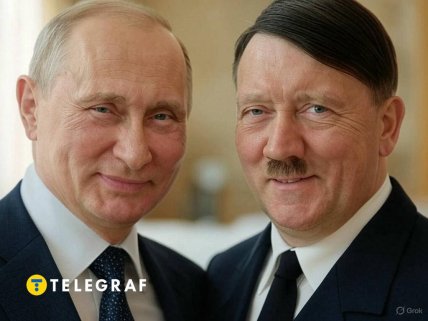 Два диктатора – изображение сгенерированное Grok