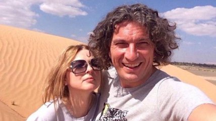 Кузьма Скрябін з дружиною