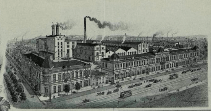 Пивоваренный завод Наследников Боте Днепр старые фото