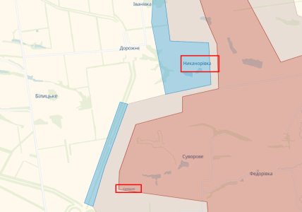 ВСУ отвергли оккупантов в Добропольском районе — карта DeepState