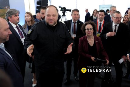 Руслан Стефанчук на Карпатському саміті. Фото: Ян Доброносов "Телеграф"