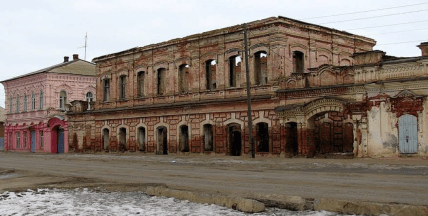 Залишки купецьких будинків в Капустиному Яру, РФ