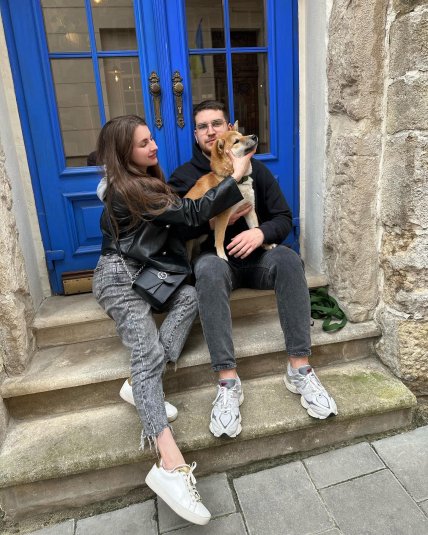 Барбара Кузьменко с мужем