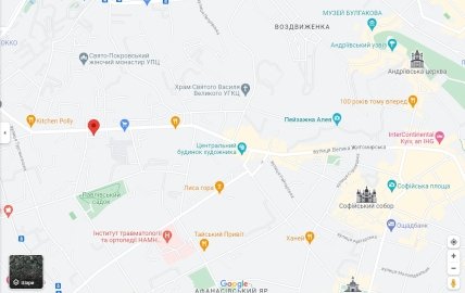 Здание "Цветов Украины" находится в историческом центре столицы