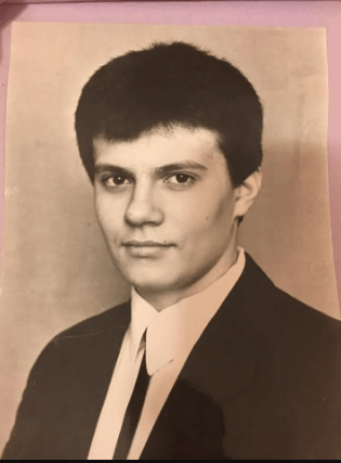 Юрій Корявченков у молодості