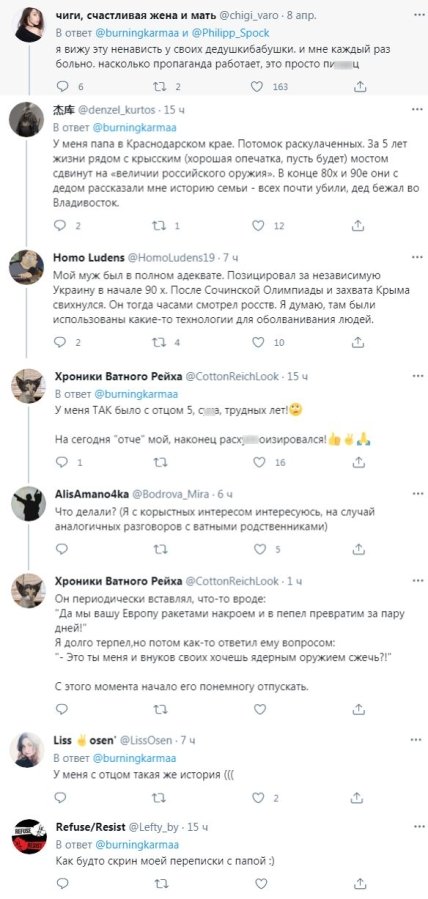  переписка россиянок об Украине