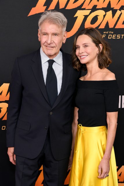 Харрісон Форд і Каліста Флокхарт на прем’єрі нового "Індіани Джонса"