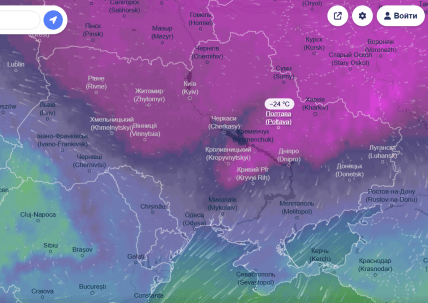 Яка температура буде в Полтавській області