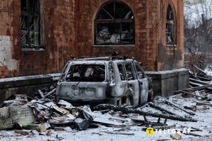 Наслідки удару РФ по Києву 9.01.2026