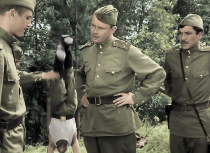 Леонид Марченко в фильме В бой идут только старые