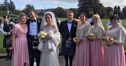 Весілля Оксани Калетник