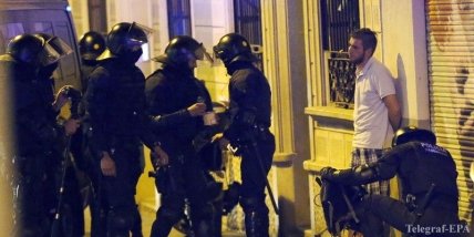 В Барселоне третьи сутки продолжаются столкновения, пострадали 11 человек