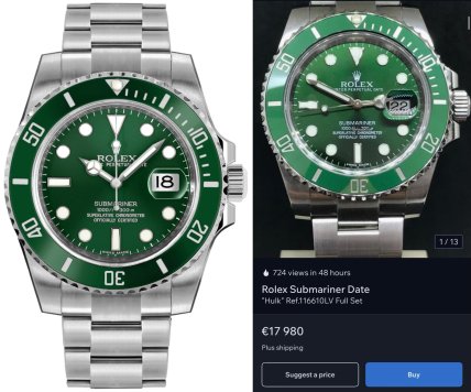 Часы Rolex Submariner Date