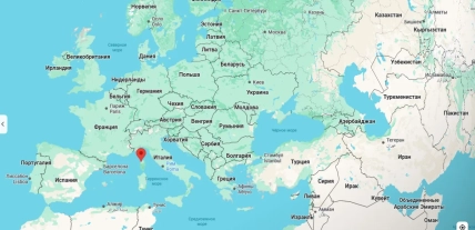 Место, где фотограф запечатлел красные спрайты