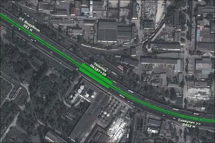 Станція Теличка на карті