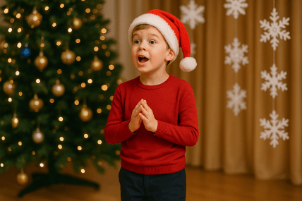 Дитина розповідає вірш