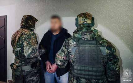 Один з затриманих учасників злочинного угруповання