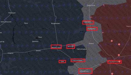 ЗСУ утримують рубежі у Запорізькій області