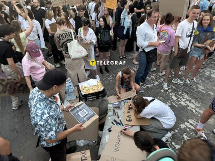 Протест проти відставки Федорова у Києві 17.07.2026