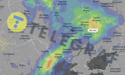Погода в Украине 11 ноября