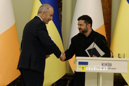 Михол Мартин и Владимир Зеленский