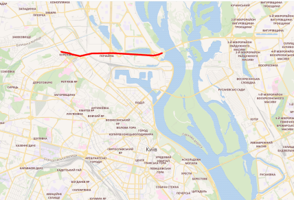 Где на карте был Московский проспект в Киеве