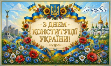День Конституции Украины открытки картинки поздравления