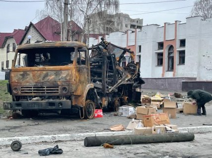 Буча після звільнення у 2022