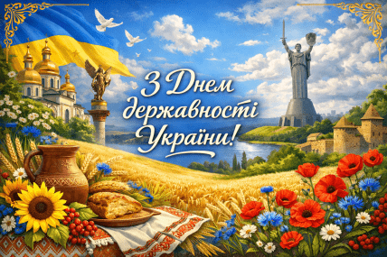 З Днем Української Державності, листівки, картинки, вітання