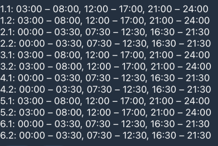 Графіки відключень у Запорізькій області 6 лютого