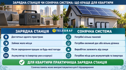 Что выбрать для квартиры: солнечную панель или зарядную станцию
