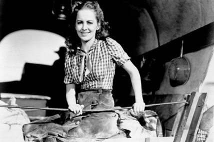 Олівія де Хевілленд у фільмі Віднесені вітром