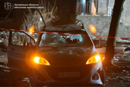 Последствия удара России по Запорожью 24.02.2026